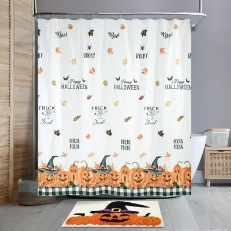 Avanti Pumpkin Patch Shower Curtain
