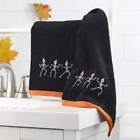 Avanti Skeletons 2 Pack Hand Towel
