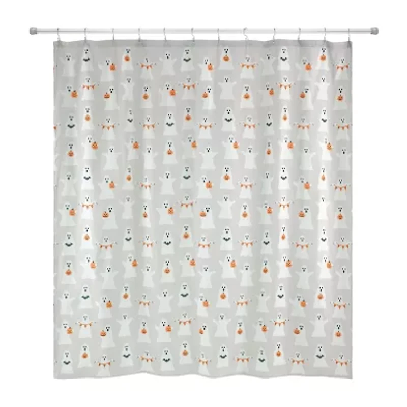 Avanti Ghost Boo Shower Curtain