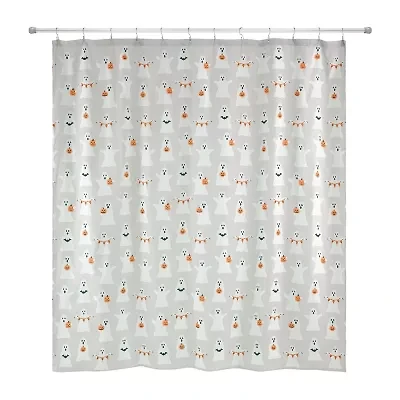 Avanti Ghost Boo Shower Curtain