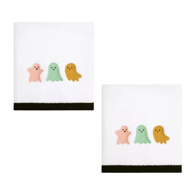Avanti Ghost Pastel 2 Pack Hand Towel