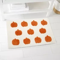 Avanti Alloever Pumpkins Bath Rug