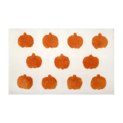Avanti Alloever Pumpkins Bath Rug