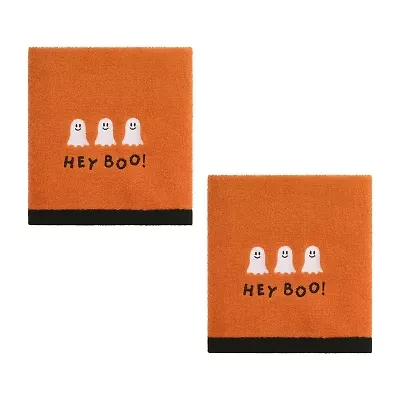 Avanti Hey Boo 2 Pack Hand Towel