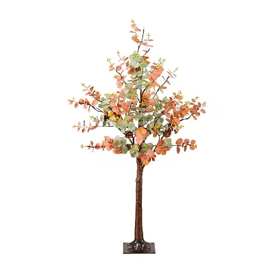Nearly Natural 4ft Autumn Eucalyptus Artificial Tree