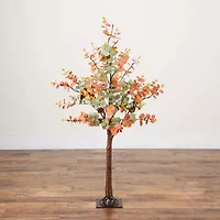 Nearly Natural 4ft Autumn Eucalyptus Artificial Tree