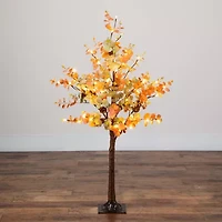 Nearly Natural 4ft Autumn Eucalyptus Artificial Tree
