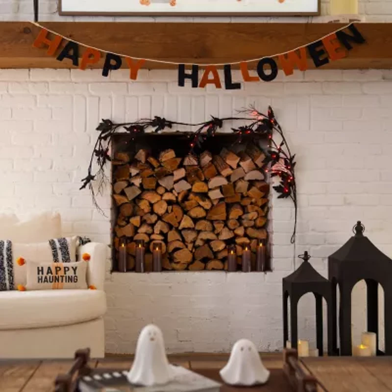 Nearly Natural Halloween Indoor Garland