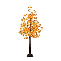 Nearly Natural 5ft Pre-Lit Autumn Maple Artificial Tree