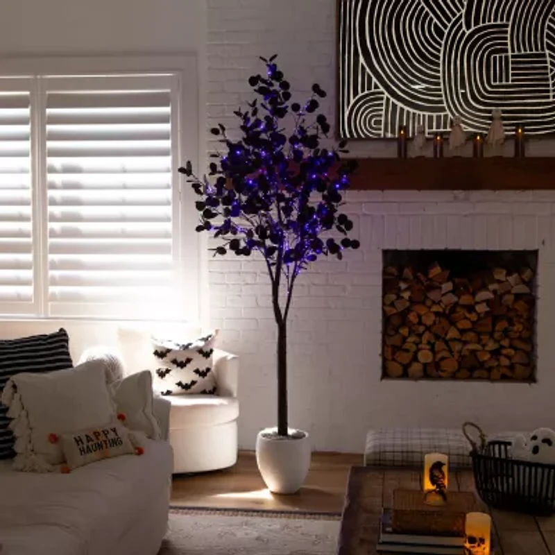 Nearly Natural Lighted Indoor Artificial Tree