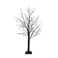 Nearly Natural 4ft Pre-Lit Halloween Twig Lighted Indoor Artificial Tree