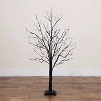 Nearly Natural 4ft Pre-Lit Halloween Twig Lighted Indoor Artificial Tree