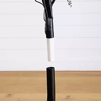 Nearly Natural 5ft Pre-Lit Halloween Pumpkins Artificial Tree
