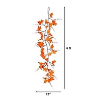Nearly Natural Halloween Indoor Garland