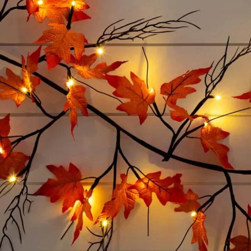 Nearly Natural Halloween Indoor Garland