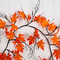 Nearly Natural Halloween Indoor Garland