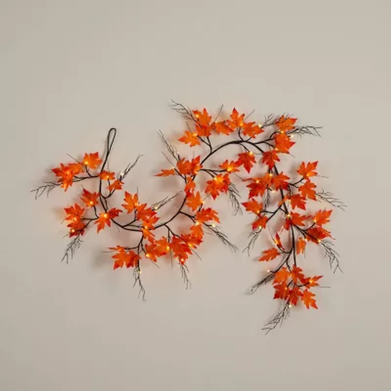 Nearly Natural Halloween Indoor Garland