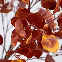 Nearly Natural 9ft Pre-Lit Autumn Eucalyptus Artificial Tree