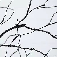 Nearly Natural 8ft Pre-Lit Halloween Twig Artificial Tree
