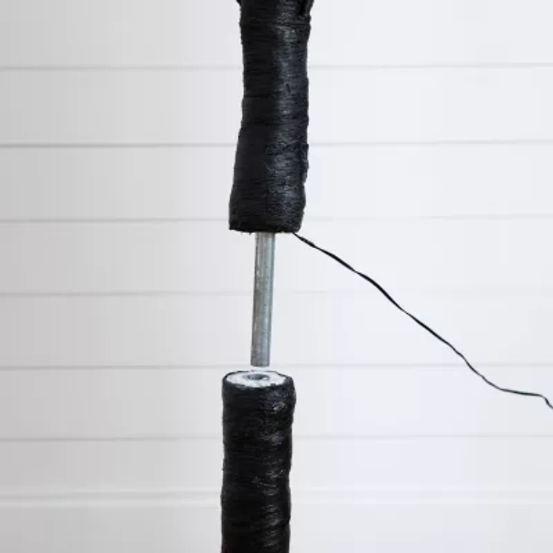 Nearly Natural 8ft Pre-Lit Halloween Twig Artificial Tree