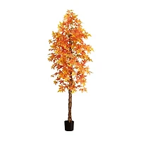 Nearly Natural 8ft Deluxe Maple Artificial Tree