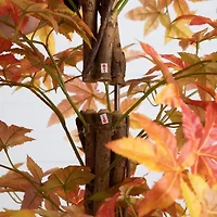 Nearly Natural 7ft Deluxe Autumn Maple Artificial Tree