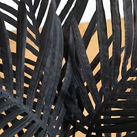 Nearly Natural 3ft Halloween Black/Gold Cane Artificial Tree