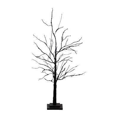 Nearly Natural 3ft Pre-Lit Halloween Twig Lighted Indoor Artificial Tree