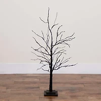 Nearly Natural 3ft Pre-Lit Halloween Twig Lighted Indoor Artificial Tree