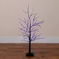 Nearly Natural 3ft Pre-Lit Halloween Twig Lighted Indoor Artificial Tree