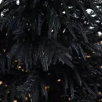 Nearly Natural 5ft Real Touch Black Norfolk Pine Indoor Artificial Tree