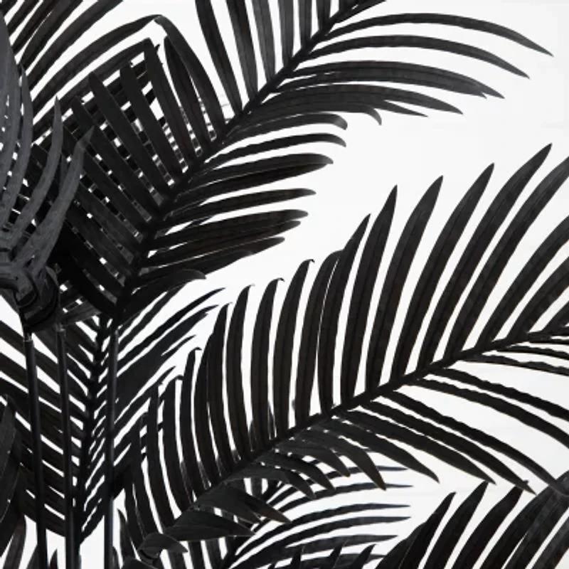 Nearly Natural 6ft Black Paradise Palm Artificial Tree