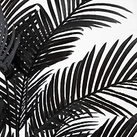 Nearly Natural 6ft Black Paradise Palm Artificial Tree