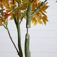 Nearly Natural 6ft Autumn Sumac Fall Indoor Artificial Tree