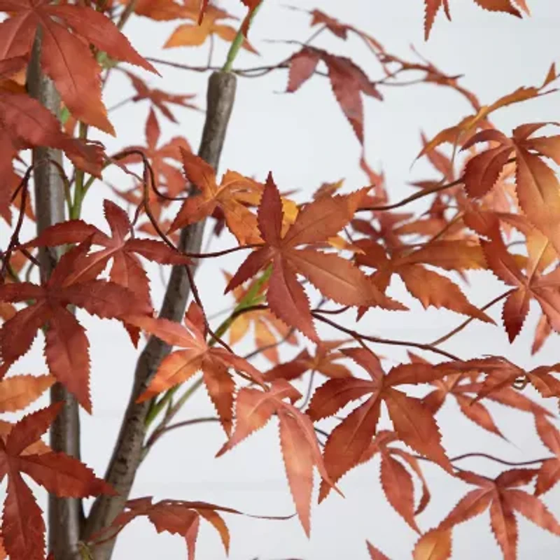 Nearly Natural 7ft Japanese Maple Fall Artificial Tree