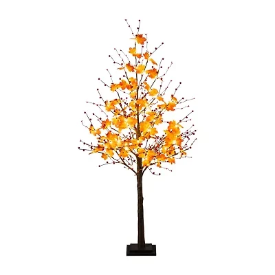 Nearly Natural 5ft Autumn Maple Fall Artificial Tree