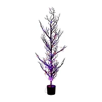 Nearly Natural 4ft Pre-Lit Halloween Twig Artificial Tree