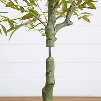 Nearly Natural 4ft Autumn Nandina Artificial Tree