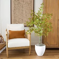 Nearly Natural 4ft Autumn Nandina Artificial Tree