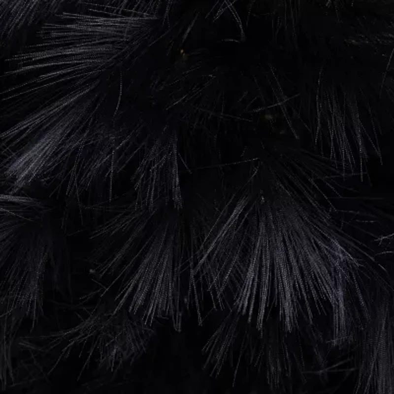 Nearly Natural Halloween Pampas Artificial Tree