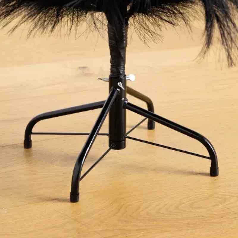 Nearly Natural Halloween Pampas Artificial Tree