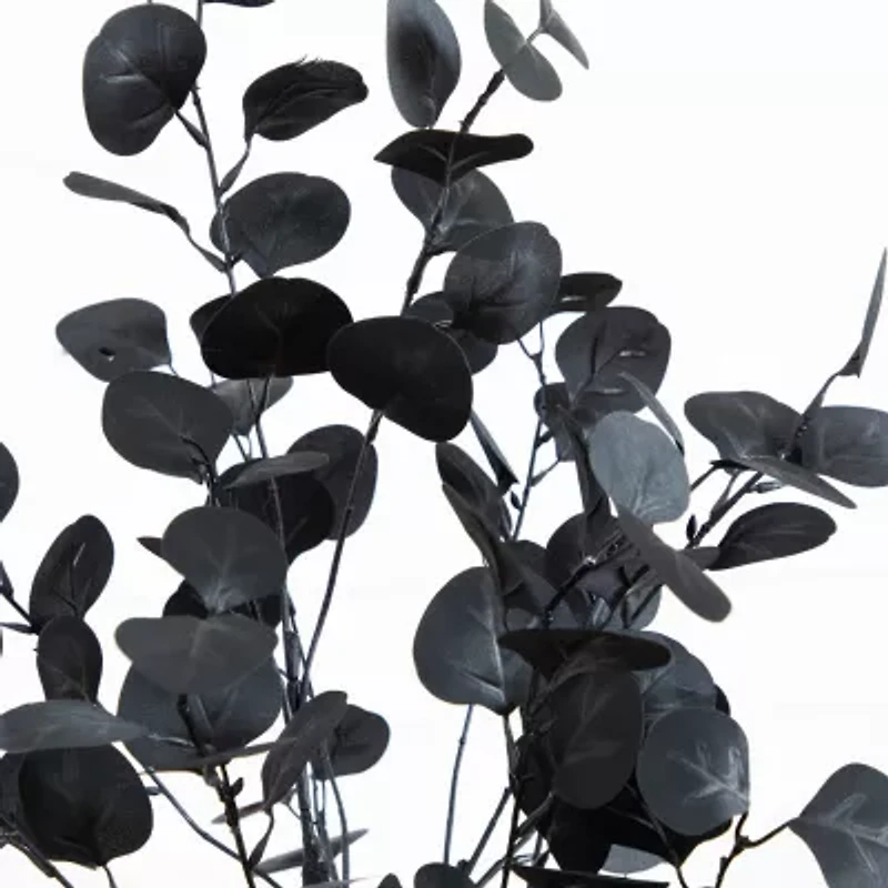Nearly Natural 4ft Halloween Eucalyptus Artificial Tree