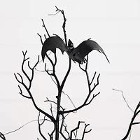 Nearly Natural 3ft Pre-Lit Halloween Twig Artificial Tree