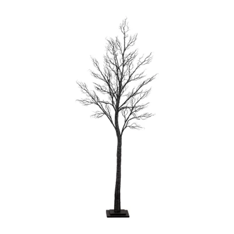 Nearly Natural Pre-Lit Halloween Minimalist Twig Artificial Tree