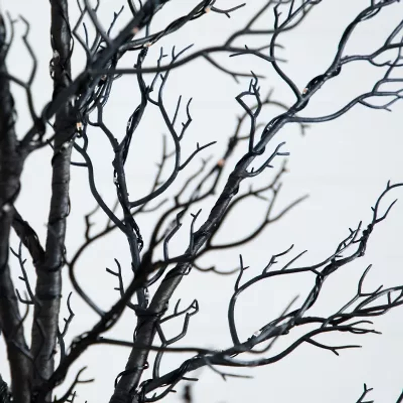 Nearly Natural Pre-Lit Halloween Minimalist Twig Artificial Tree