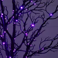 Nearly Natural Pre-Lit Halloween Minimalist Twig Artificial Tree