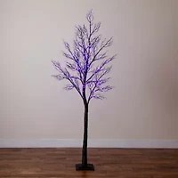 Nearly Natural Pre-Lit Halloween Minimalist Twig Artificial Tree