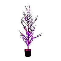 Nearly Natural 3ft Pre-Lit Halloween Twig Artificial Tree