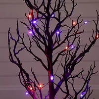 Nearly Natural 3ft Pre-Lit Halloween Twig Artificial Tree