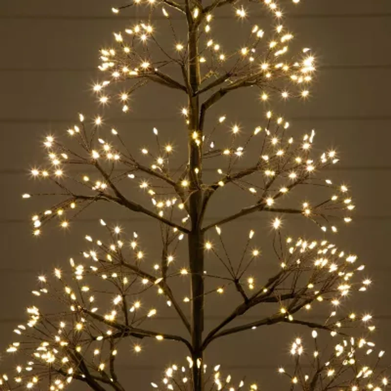 Nearly Natural Lighted Indoor Artificial Tree